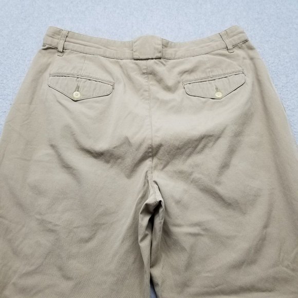 Tommy Hilfiger Pants Mens 36x30 Tan Ivory Pockets Cotton Lightweight - Picture 10 of 10